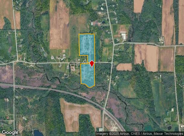 2881 Macedon Center Rd, Palmyra, NY Parcel Map