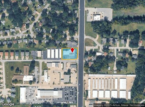  619 N Main St, Lansing, KS Parcel Map