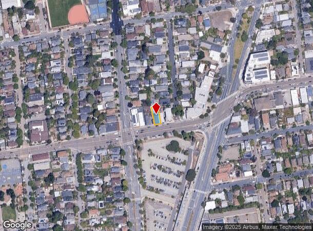  1933 Ashby Ave, Berkeley, CA Parcel Map