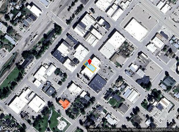  16 S Idaho St, Dillon, MT Parcel Map