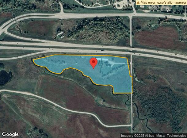  N555 Brown Rd, Weyauwega, WI Parcel Map