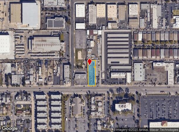 3117 E South St, Long Beach, CA Parcel Map