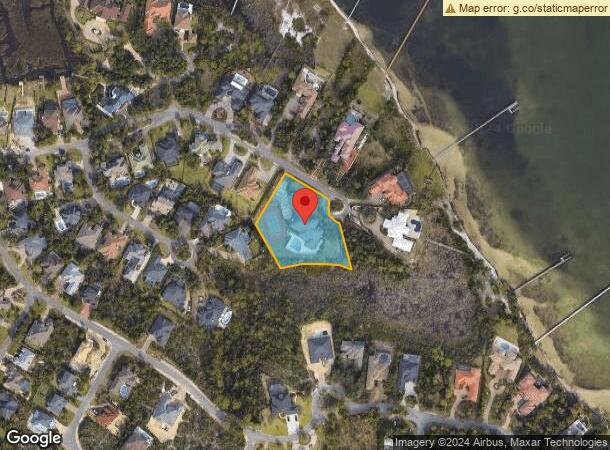  3703 Preserve Bay Blvd, Panama City, FL Parcel Map