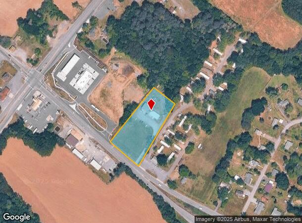 25527 Tidewater Trl, Port Royal, VA Parcel Map