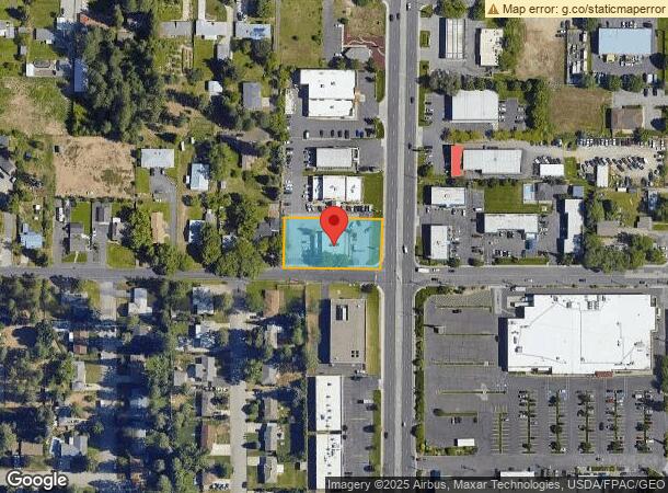  9505 N Division St, Spokane, WA Parcel Map