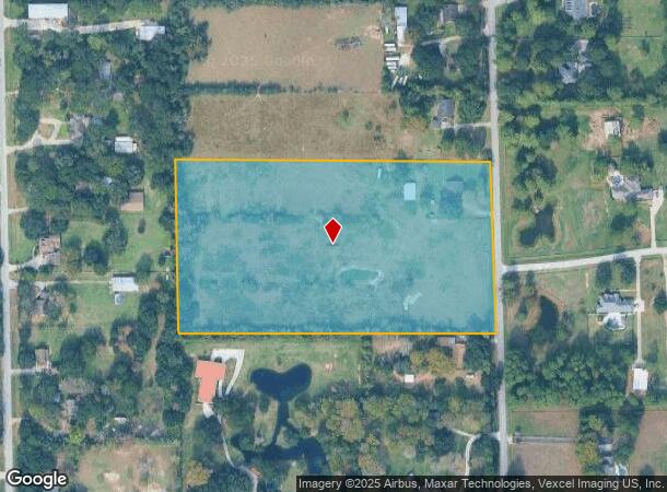  17532 Kitzman Rd, Cypress, TX Parcel Map