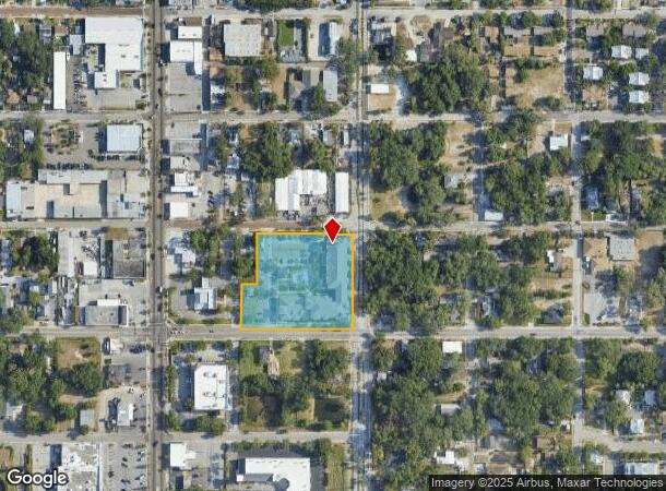  107 E Martin Luther King Jr Dr, Tarpon Springs, FL Parcel Map