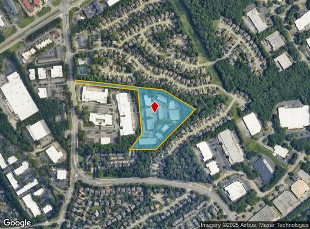 3120 Medlock Bridge Rd, Peachtree Corners, GA Parcel Map