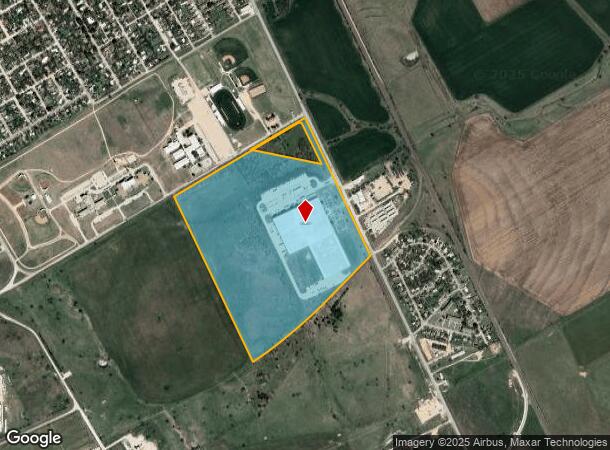  2055 S Main St, Mcgregor, TX Parcel Map