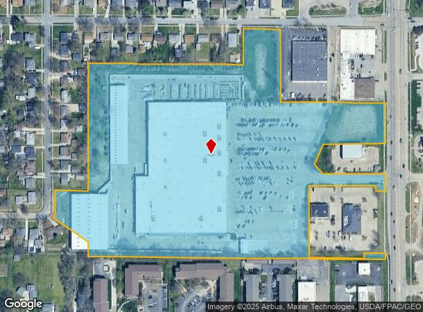 6000 Se 14Th St, Des Moines, IA Parcel Map