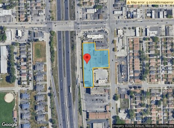  12710 S Ashland Ave, Calumet Park, IL Parcel Map