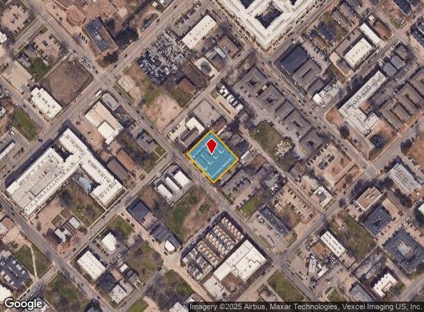  1518 N Carroll Ave, Dallas, TX Parcel Map