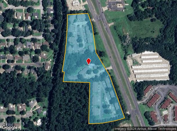  2501 N Eastman Rd, Longview, TX Parcel Map