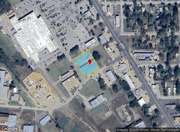 1311 S Jackson St, Jacksonville, TX Parcel Map