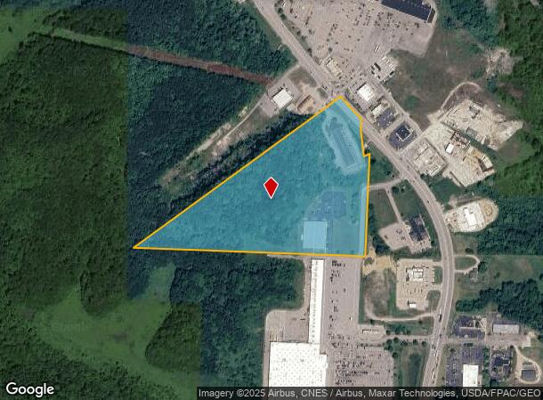 61595 Southgate Rd, Cambridge, OH Parcel Map