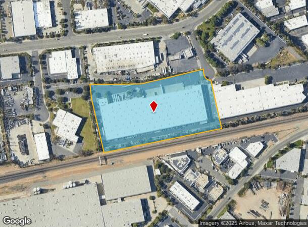  250 Airport Cir, Corona, CA Parcel Map