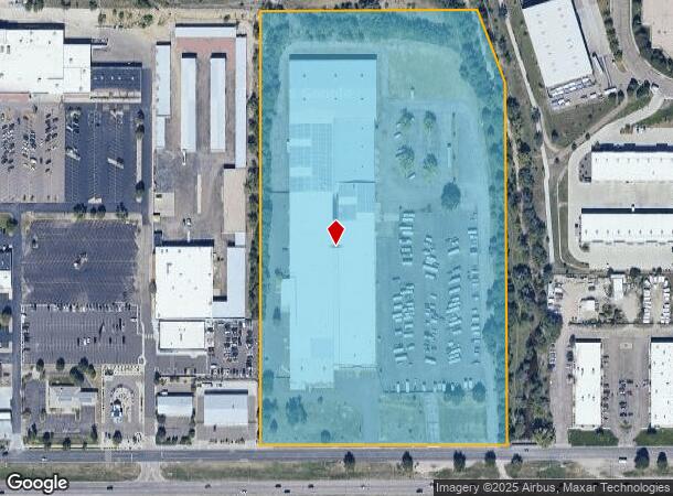 4510 Edison Ave, Colorado Springs, CO Parcel Map
