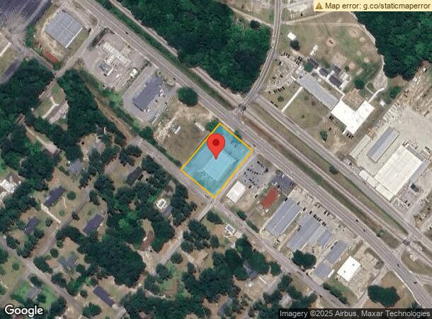  1201 Elm St W, Hampton, SC Parcel Map