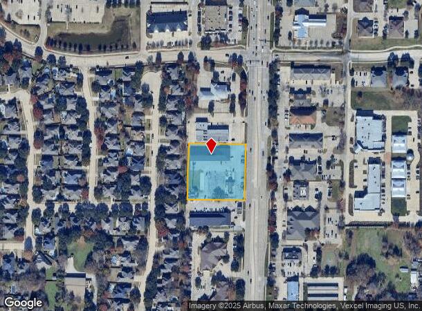  3341 Long Prairie Rd, Flower Mound, TX Parcel Map