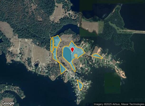2710 Cr, Mount Pleasant, TX Parcel Map
