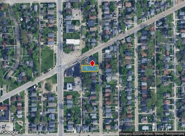  3466 Carrollton Ave, Indianapolis, IN Parcel Map