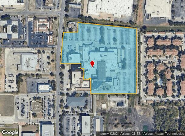  7400 Barlite Blvd, San Antonio, TX Parcel Map