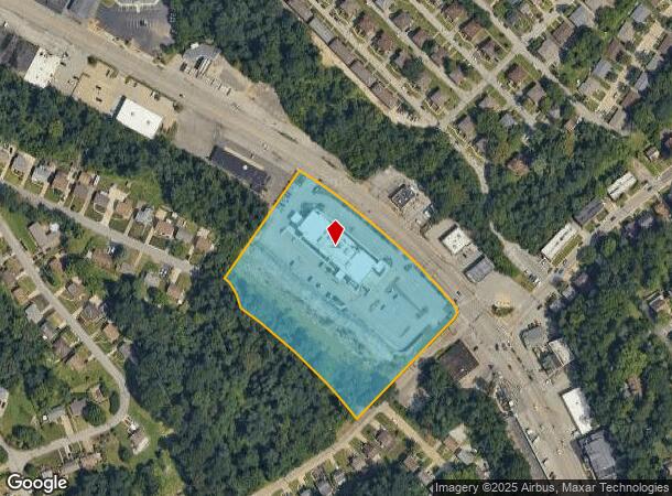  3290 Saw Mill Run Blvd, Pittsburgh, PA Parcel Map