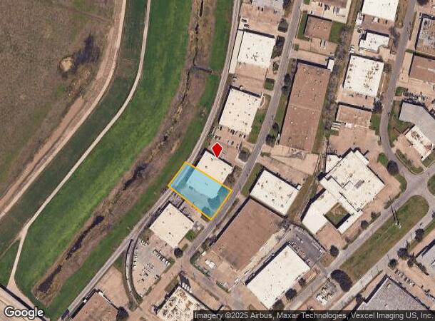  1221 Round Table Dr, Dallas, TX Parcel Map