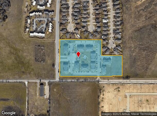  9417 Michael Dr, Fort Worth, TX Parcel Map