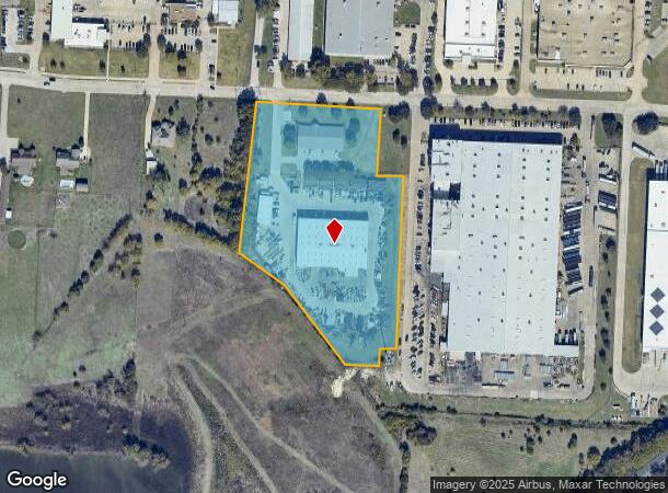 940 Hensley Ln, Wylie, TX Parcel Map