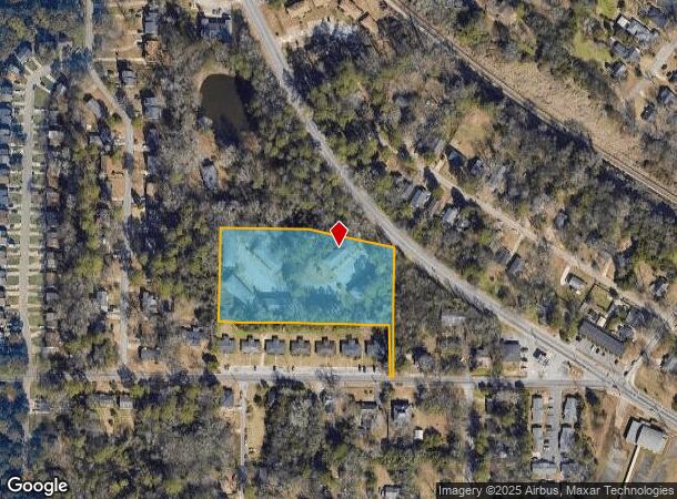 4156 Napier Ave, Macon, GA Parcel Map