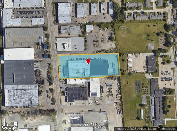 23930 Sherwood, Center Line, MI Parcel Map