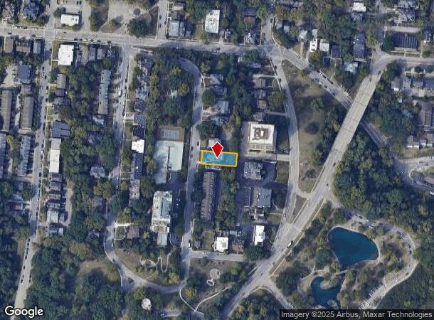  2128 Alpine Pl, Cincinnati, OH Parcel Map