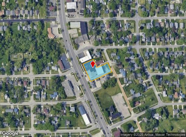 4371 S Saginaw St, Flint, MI Parcel Map
