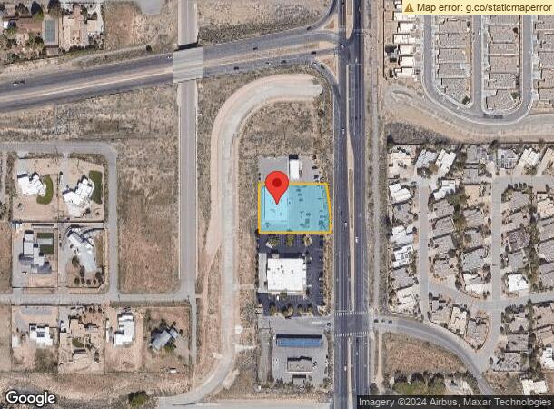  7849 Tramway Blvd Ne, Albuquerque, NM Parcel Map