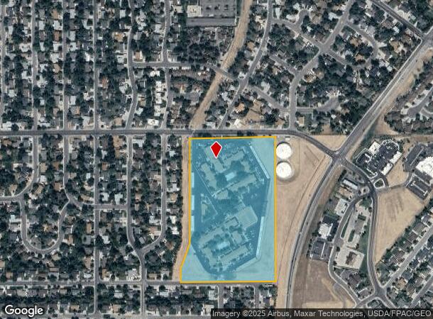 3841 E 15Th St, Casper, WY Parcel Map