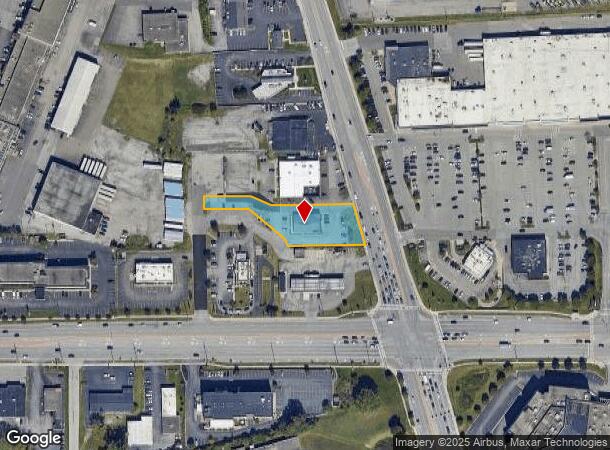 1663 E Henrietta Rd, Rochester, NY Parcel Map