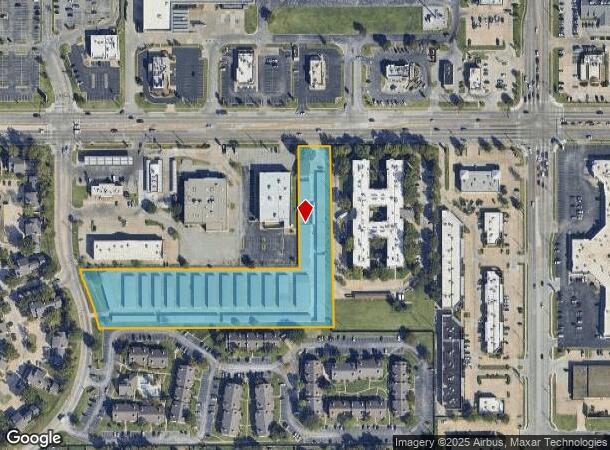  9420 E 71St St, Tulsa, OK Parcel Map