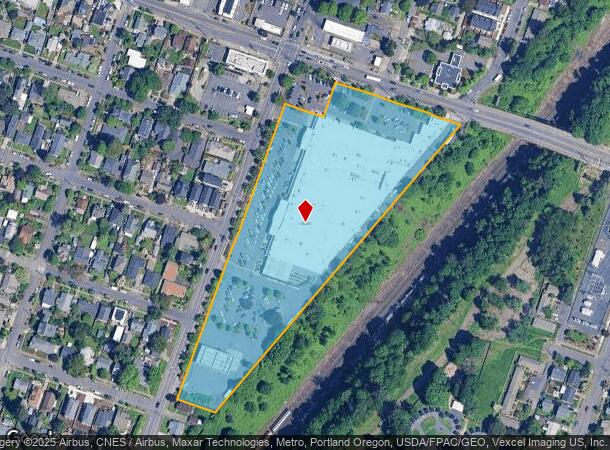  6850 N Lombard St, Portland, OR Parcel Map