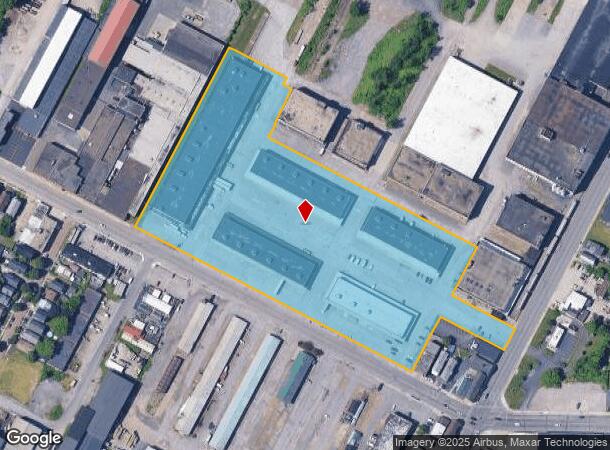 1404 Clinton St, Buffalo, NY Parcel Map