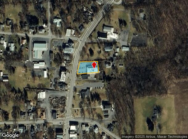  7157 Main St, Ovid, NY Parcel Map