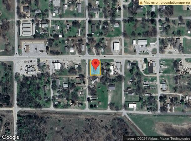  1009 W Caddo St, Cleveland, OK Parcel Map