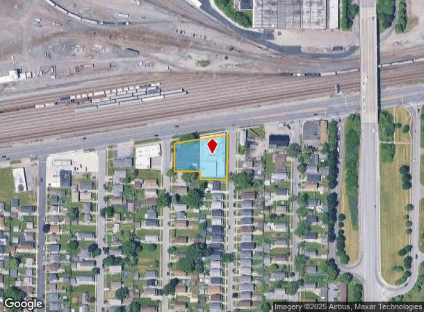 2371 Broadway St, Buffalo, NY Parcel Map