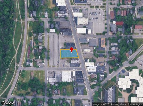 1614 Main St, Niagara Falls, NY Parcel Map