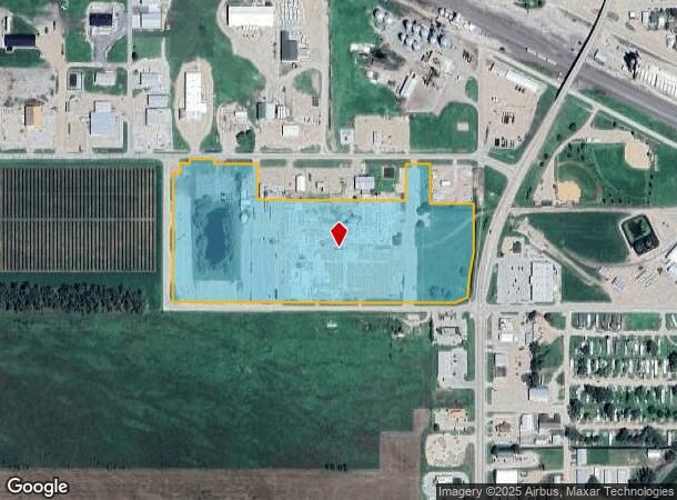  121 Meridian Ave, Cozad, NE Parcel Map
