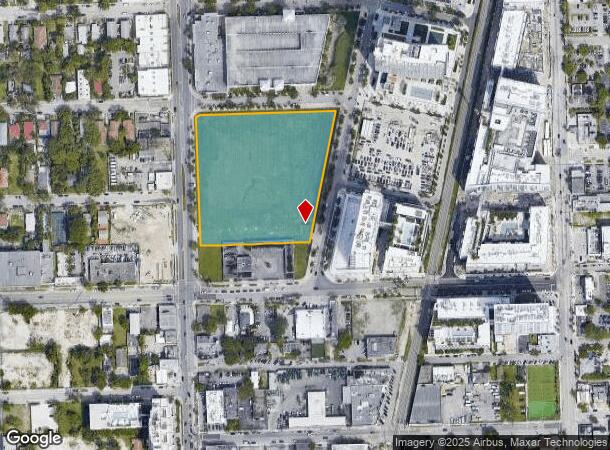  3055 S Miami Ave, Miami, FL Parcel Map