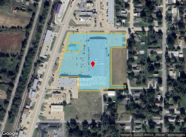  591 S Adair St, Pryor, OK Parcel Map