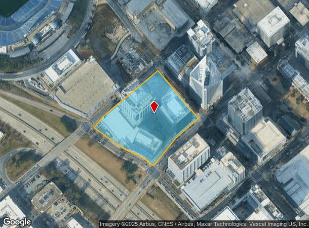 600 N Tryon St, Charlotte, NC Parcel Map