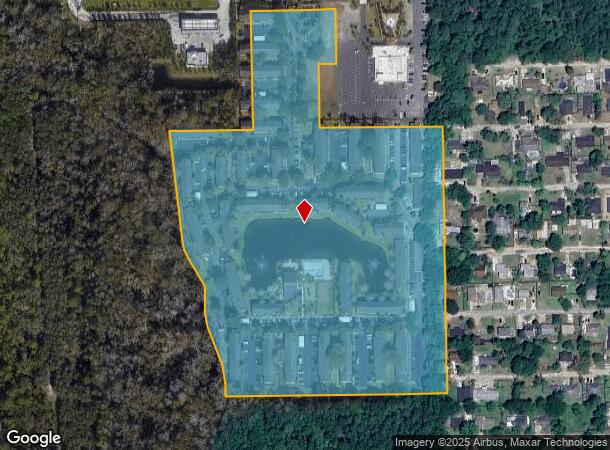  11990 Beach Blvd, Jacksonville, FL Parcel Map