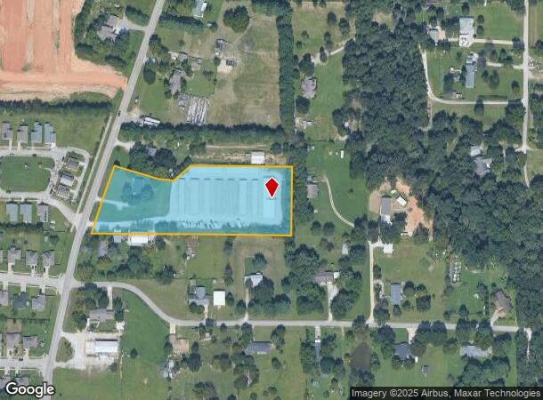  2713 S Old Wire Rd, Rogers, AR Parcel Map